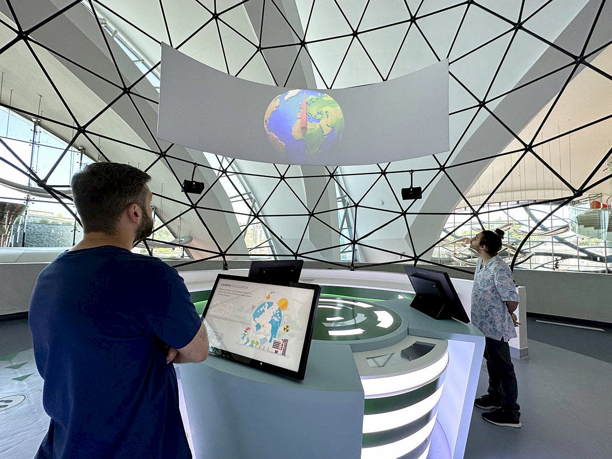 Kahramaa Müzesi'nde Karbon Ayak İzi Bilinci